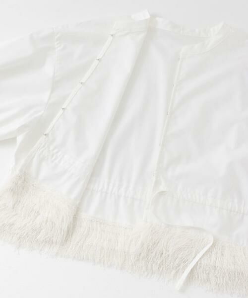 KBF / ケービーエフ シャツ・ブラウス | フリンジドッキングシャツ | 詳細11