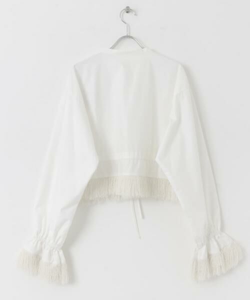 KBF / ケービーエフ シャツ・ブラウス | フリンジドッキングシャツ | 詳細13