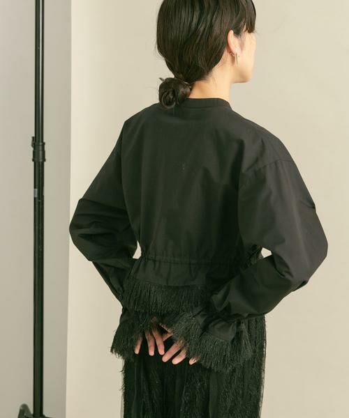 KBF / ケービーエフ シャツ・ブラウス | フリンジドッキングシャツ | 詳細18