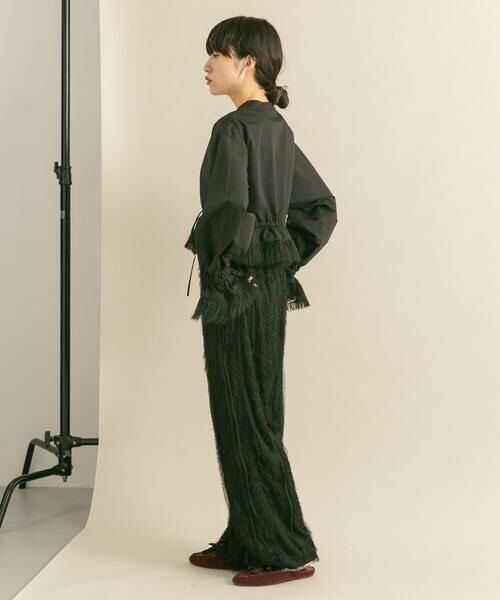 KBF / ケービーエフ シャツ・ブラウス | フリンジドッキングシャツ | 詳細20