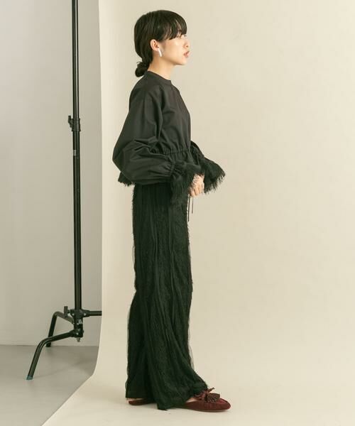 KBF / ケービーエフ シャツ・ブラウス | フリンジドッキングシャツ | 詳細22