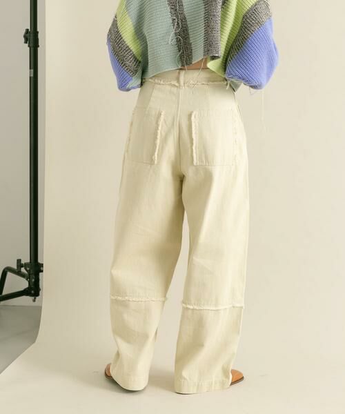 KBF / ケービーエフ その他パンツ | 『2サイズ展開』フリンジストレートパンツ | 詳細16