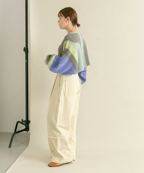 KBF / ケービーエフ その他パンツ | 『2サイズ展開』フリンジストレートパンツ | 詳細18