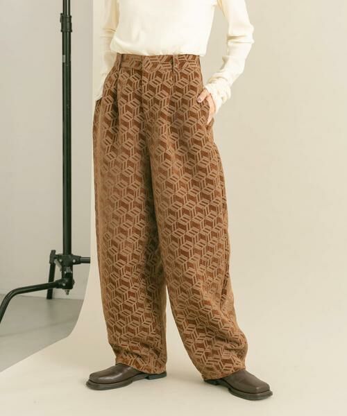 KBF / ケービーエフ その他パンツ | ジャガードコクーンパンツ | 詳細1