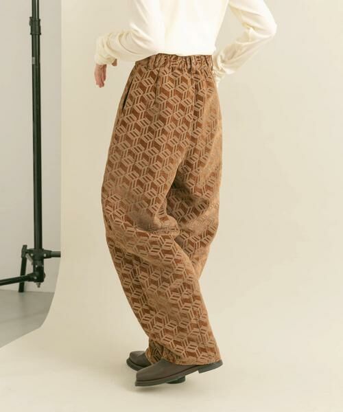 KBF / ケービーエフ その他パンツ | ジャガードコクーンパンツ | 詳細2