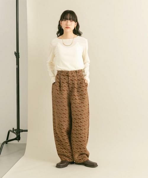 KBF / ケービーエフ その他パンツ | ジャガードコクーンパンツ | 詳細5