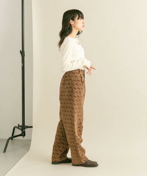 KBF / ケービーエフ その他パンツ | ジャガードコクーンパンツ | 詳細6