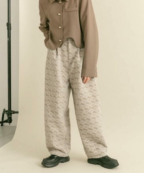 KBF / ケービーエフ その他パンツ | ジャガードコクーンパンツ | 詳細15