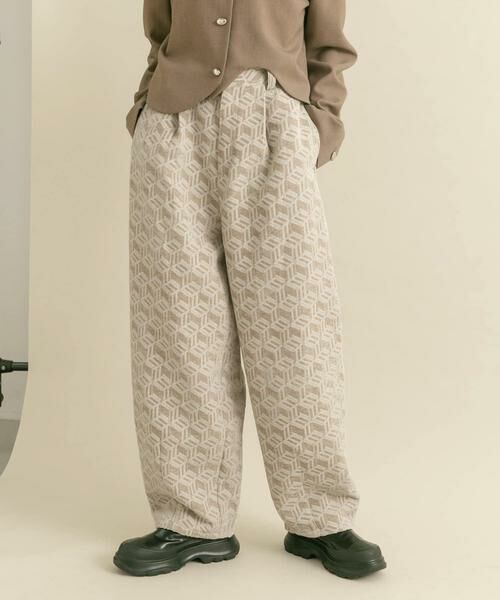 KBF / ケービーエフ その他パンツ | ジャガードコクーンパンツ | 詳細16