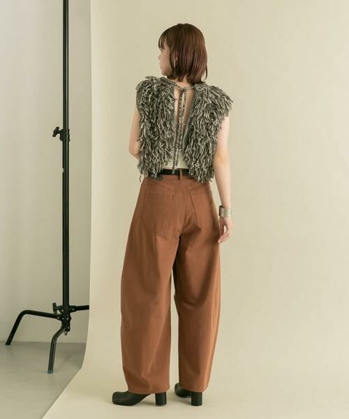 KBF / ケービーエフ その他パンツ | 『2サイズ展開』ワンタックコクーンパンツ | 詳細6