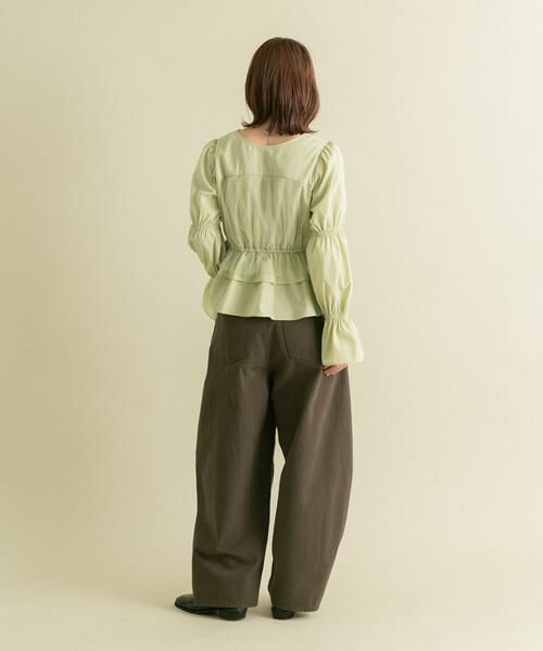 KBF / ケービーエフ その他パンツ | 『2サイズ展開』ワンタックコクーンパンツ | 詳細20