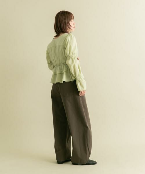 KBF / ケービーエフ その他パンツ | 『2サイズ展開』ワンタックコクーンパンツ | 詳細21