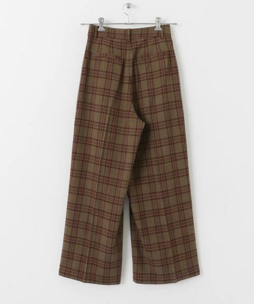 KBF / ケービーエフ その他パンツ | ダブルタックWIDEチェックパンツ | 詳細10