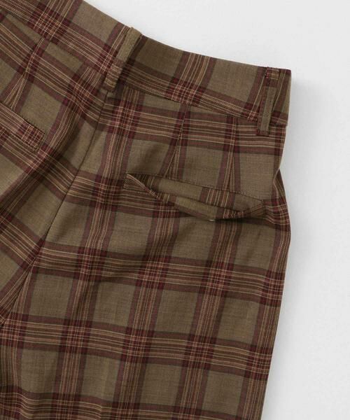 KBF / ケービーエフ その他パンツ | ダブルタックWIDEチェックパンツ | 詳細11