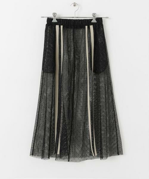 KBF / ケービーエフ スカート | メッシュラインレイヤードスカート | 詳細20