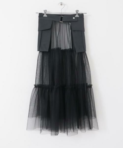 KBF / ケービーエフ スカート | ポケットベルトSETチュールスカート | 詳細14