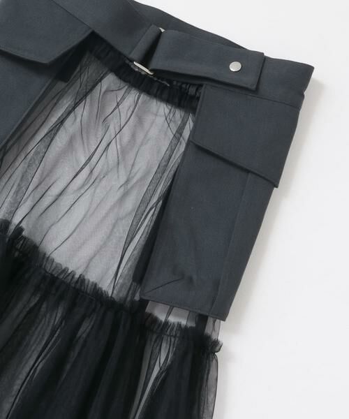 KBF / ケービーエフ スカート | ポケットベルトSETチュールスカート | 詳細15