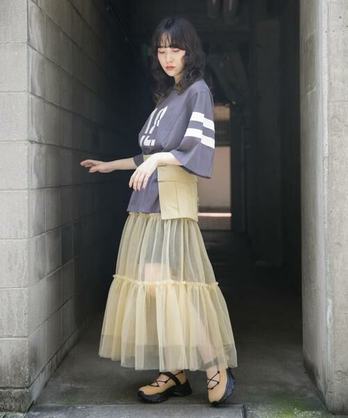 KBF / ケービーエフ スカート | ポケットベルトSETチュールスカート | 詳細23