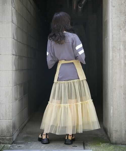 KBF / ケービーエフ スカート | ポケットベルトSETチュールスカート | 詳細24