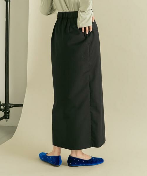 KBF / ケービーエフ スカート | ラップライクプリーツスカート | 詳細5