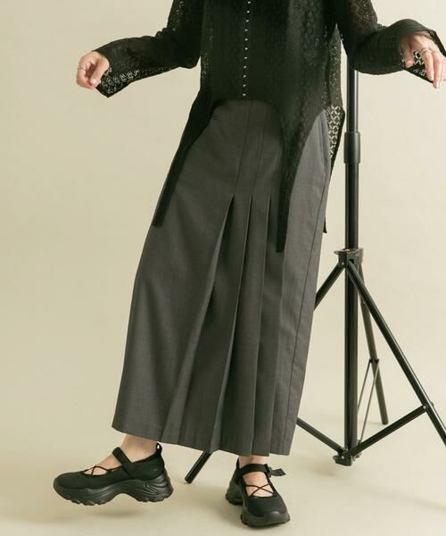 KBF / ケービーエフ スカート | ラップライクプリーツスカート | 詳細16