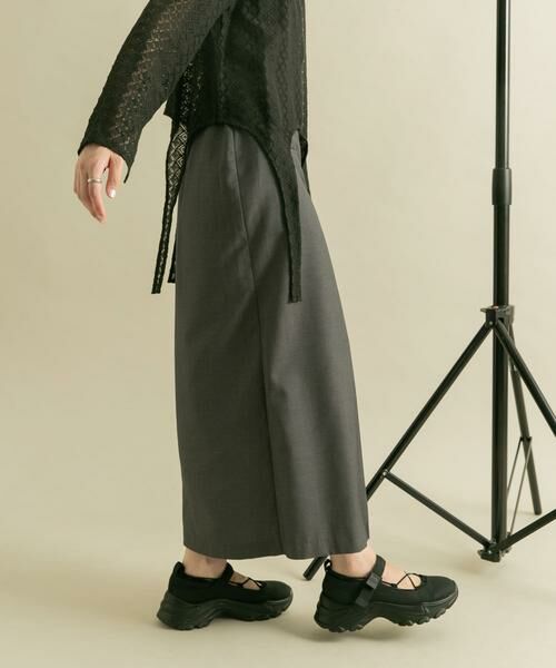 KBF / ケービーエフ スカート | ラップライクプリーツスカート | 詳細18