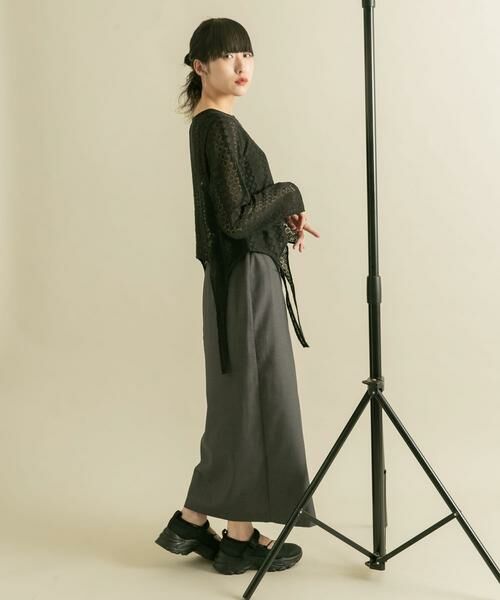 KBF / ケービーエフ スカート | ラップライクプリーツスカート | 詳細21