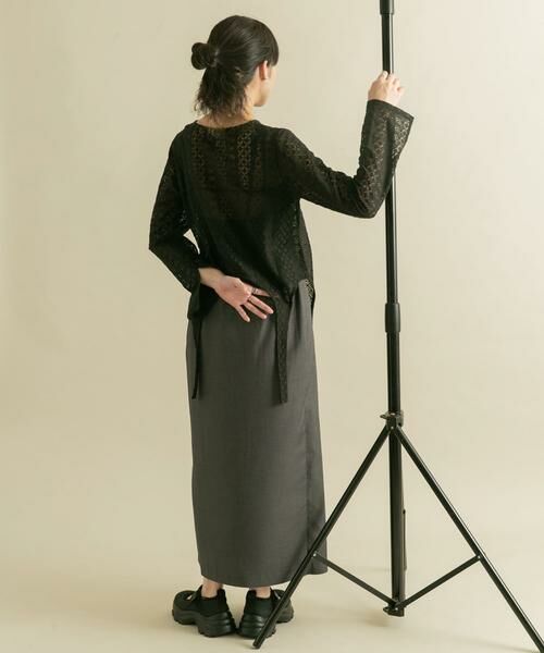 KBF / ケービーエフ スカート | ラップライクプリーツスカート | 詳細22