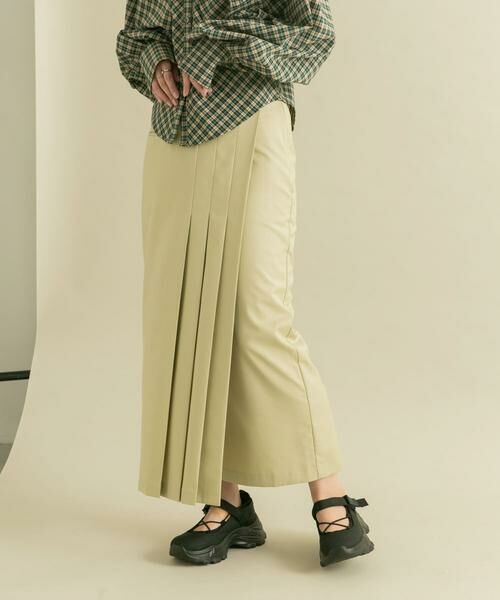 KBF / ケービーエフ スカート | ラップライクプリーツスカート | 詳細26