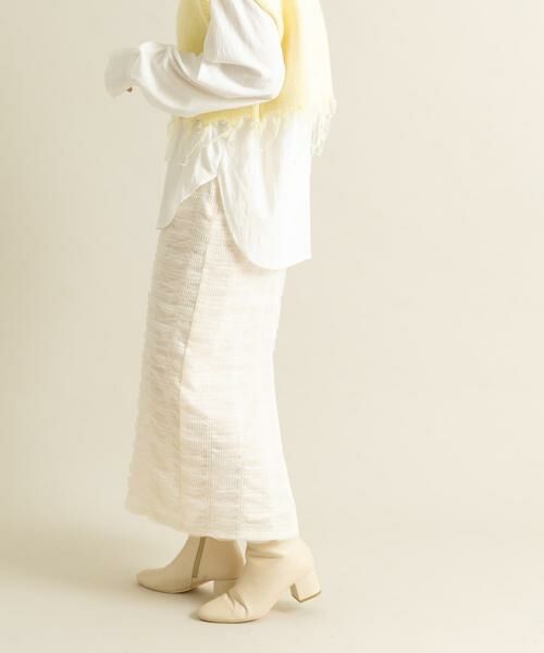 KBF / ケービーエフ スカート | シャーリングIラインスカート | 詳細2