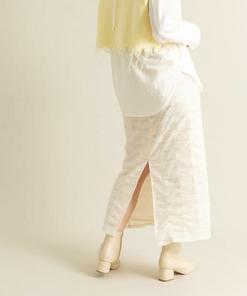 KBF / ケービーエフ スカート | シャーリングIラインスカート | 詳細3