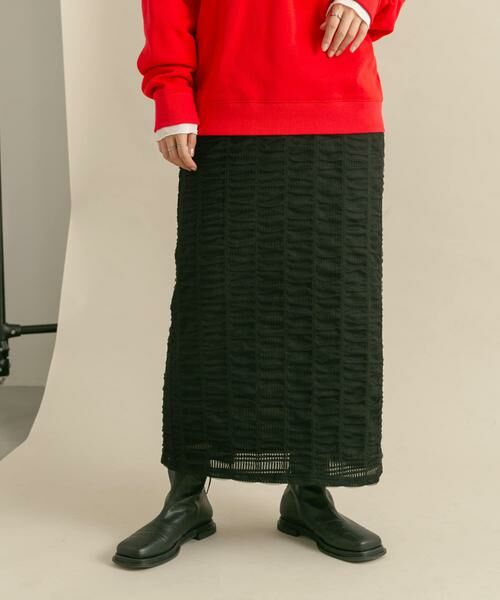 KBF / ケービーエフ スカート | シャーリングIラインスカート | 詳細14