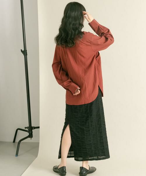 KBF / ケービーエフ スカート | シャーリングIラインスカート | 詳細24