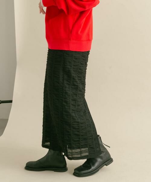 KBF / ケービーエフ スカート | シャーリングIラインスカート | 詳細15