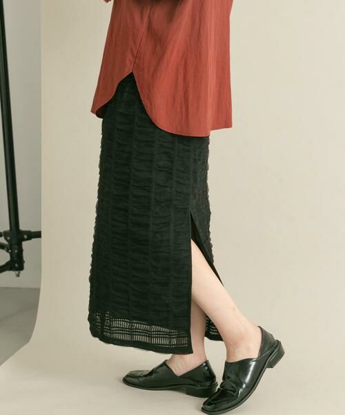 KBF / ケービーエフ スカート | シャーリングIラインスカート | 詳細20