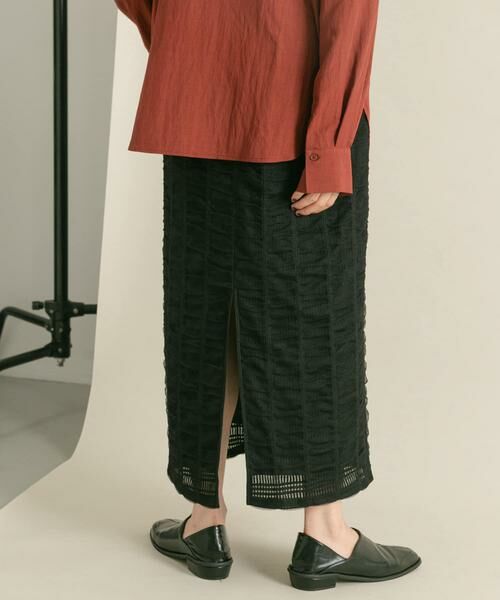 KBF / ケービーエフ スカート | シャーリングIラインスカート | 詳細21