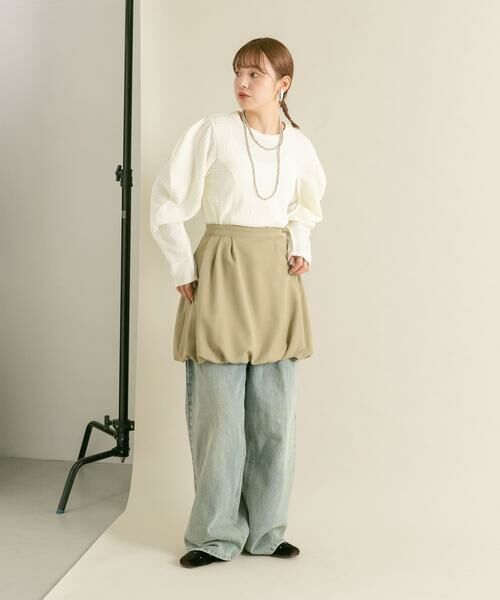 KBF / ケービーエフ スカート | バルーンミニスカート | 詳細7