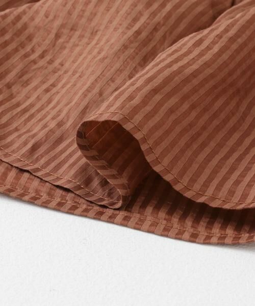 KBF / ケービーエフ ワンピース | ボリュームスリーブストライプミニワンピース | 詳細10