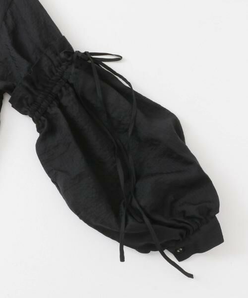 KBF / ケービーエフ ワンピース | ボリュームスリーブストライプミニワンピース | 詳細23