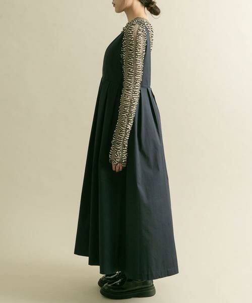 KBF / ケービーエフ ワンピース | 『2サイズ展開』ディープネックジャンパースカート | 詳細6