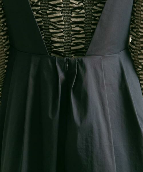 KBF / ケービーエフ ワンピース | 『2サイズ展開』ディープネックジャンパースカート | 詳細9