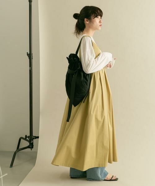 KBF / ケービーエフ ワンピース | 『2サイズ展開』ディープネックジャンパースカート | 詳細22