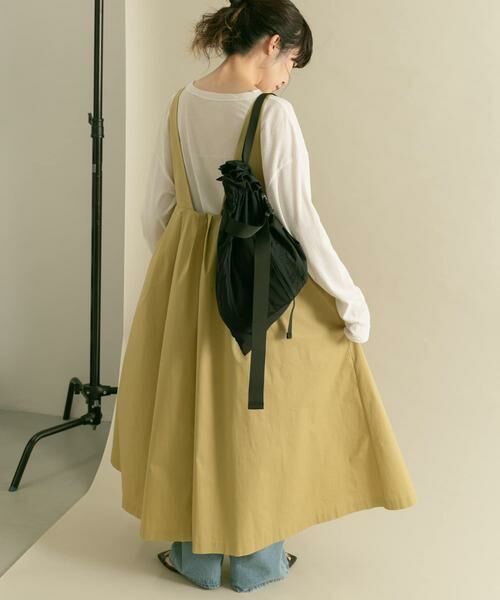 KBF / ケービーエフ ワンピース | 『2サイズ展開』ディープネックジャンパースカート | 詳細24