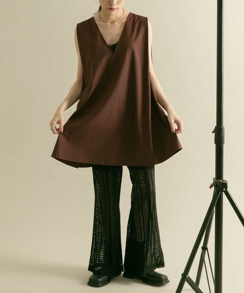 KBF / ケービーエフ ワンピース | ショルダータックミニワンピース | 詳細12