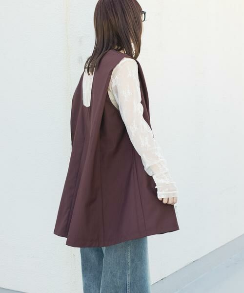 KBF / ケービーエフ ワンピース | ショルダータックミニワンピース | 詳細3