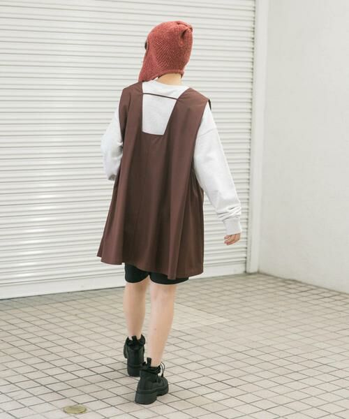 KBF / ケービーエフ ワンピース | ショルダータックミニワンピース | 詳細8