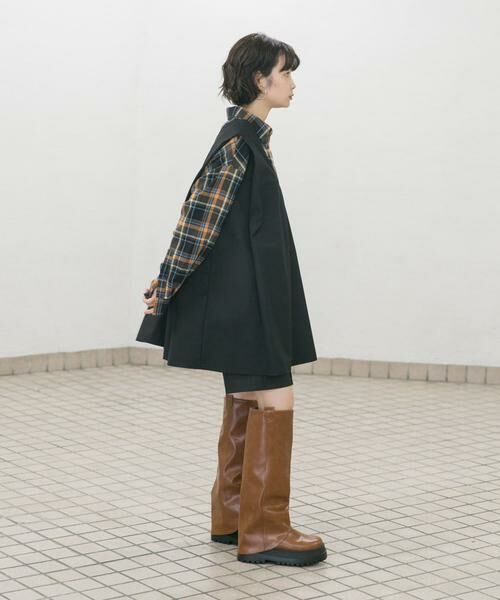 KBF / ケービーエフ ワンピース | ショルダータックミニワンピース | 詳細23