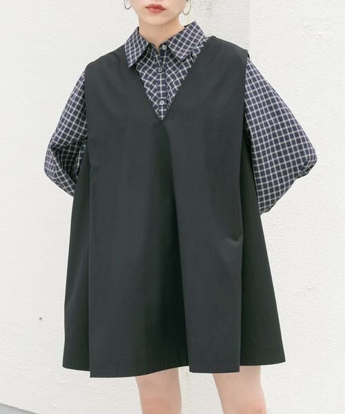 KBF / ケービーエフ ワンピース | ショルダータックミニワンピース | 詳細26