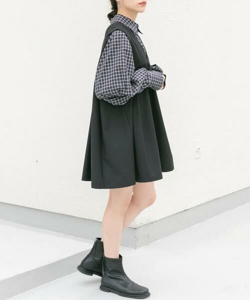 KBF / ケービーエフ ワンピース | ショルダータックミニワンピース | 詳細27