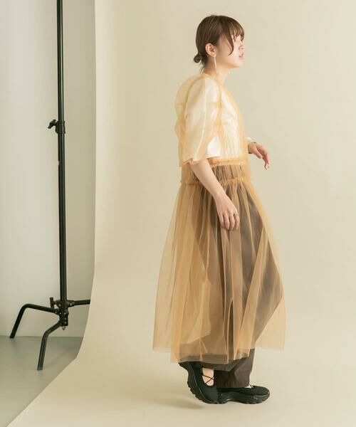 KBF / ケービーエフ ワンピース | パワースリーブチュールワンピース | 詳細14